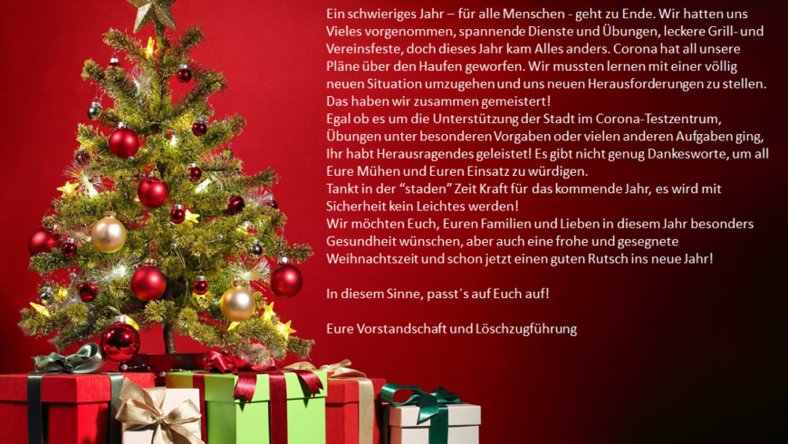 Weihnachten in einem besonderen Jahr 2020