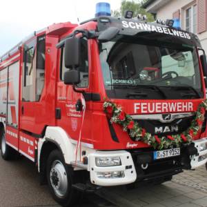 Fahrzeugweihe unseres LF 10